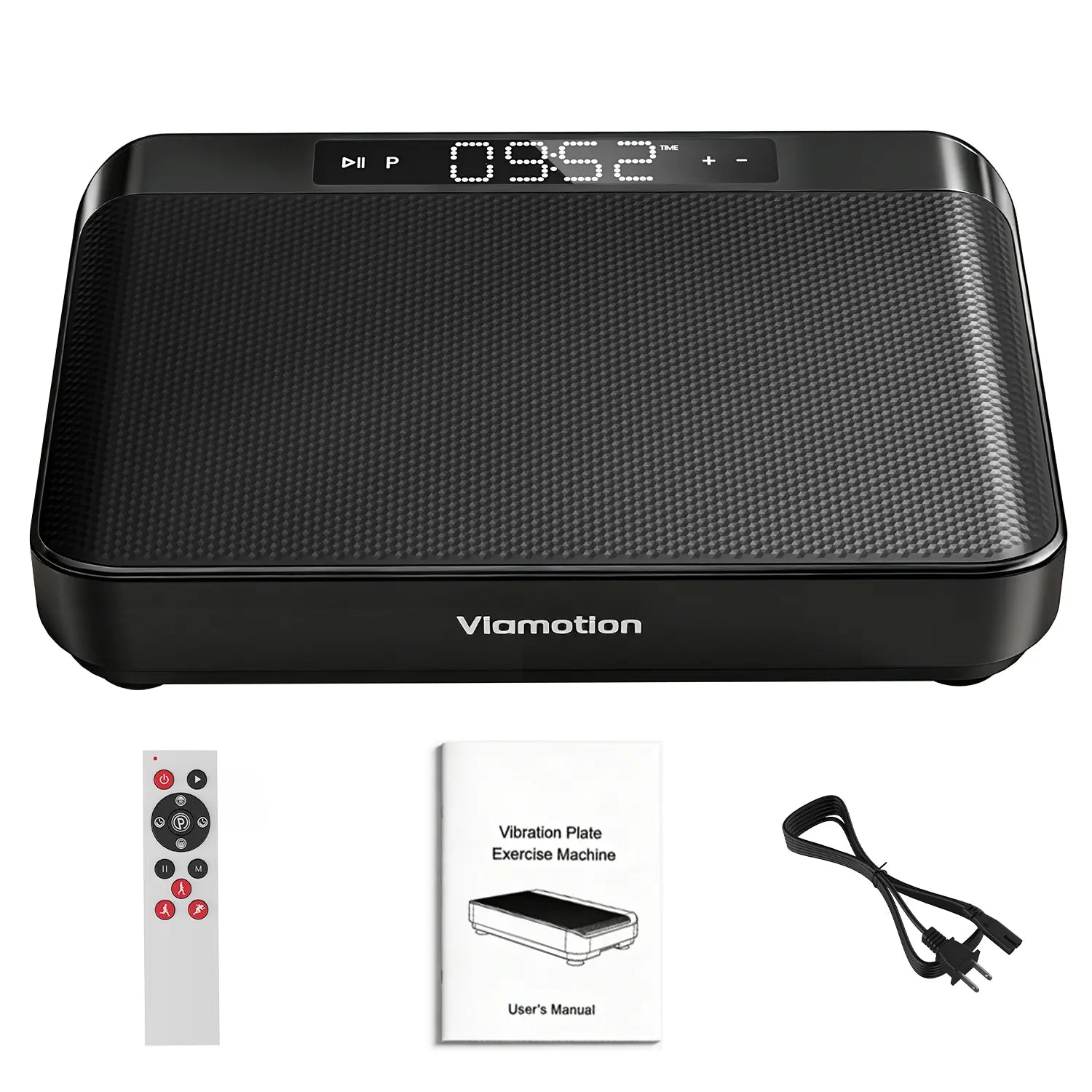 【Spring Glow Up】Viamotion Vibration Plate - Home Relaxation, Low-Noise 150W Motor, 1-99 Speed Levels, Safe Dual Voltage Protection, Office Wellness, Multi-Function, LED Display, Muscle Relaxation, Exercise Equipment, Home Fitness Equipment, Home Gym Kit